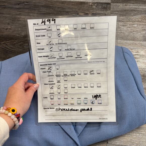 Vintage Pendleton Blue Womens 16W Retro Single Breasted Wool Blazer Preppy - Picture 8 of 11